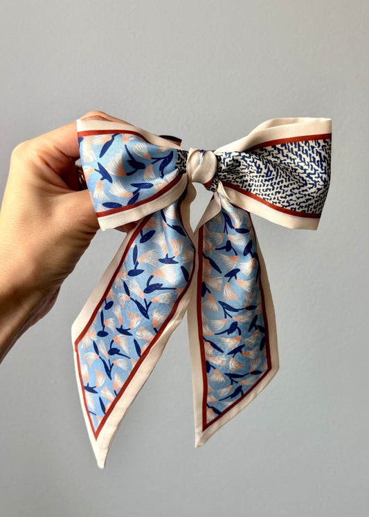 Serafina — Sky Garden Ribbon Bow Barrette