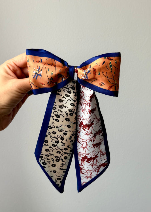 Caterina — Artful Ribbon Bow Barrette