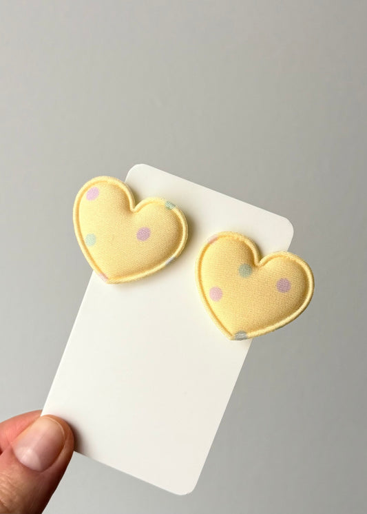 Süße Haarspangen mit Polka-Dots (2er-Set)