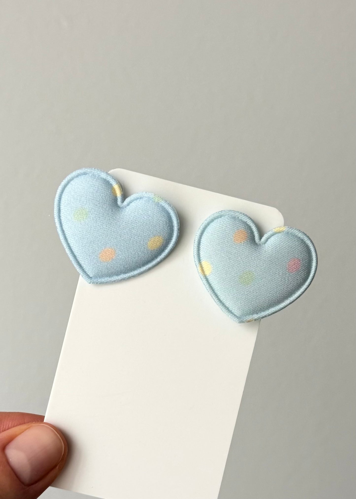 Süße Haarspangen mit Polka-Dots (2er-Set)