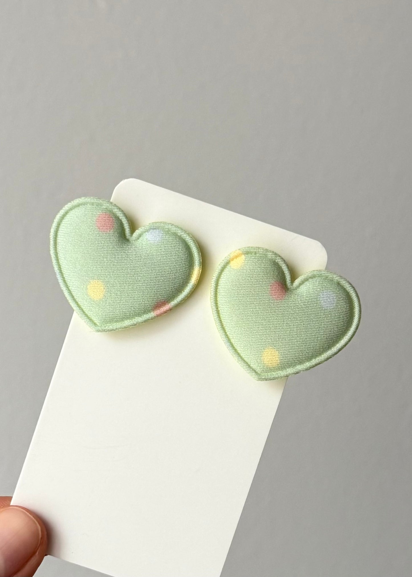 Süße Haarspangen mit Polka-Dots (2er-Set)