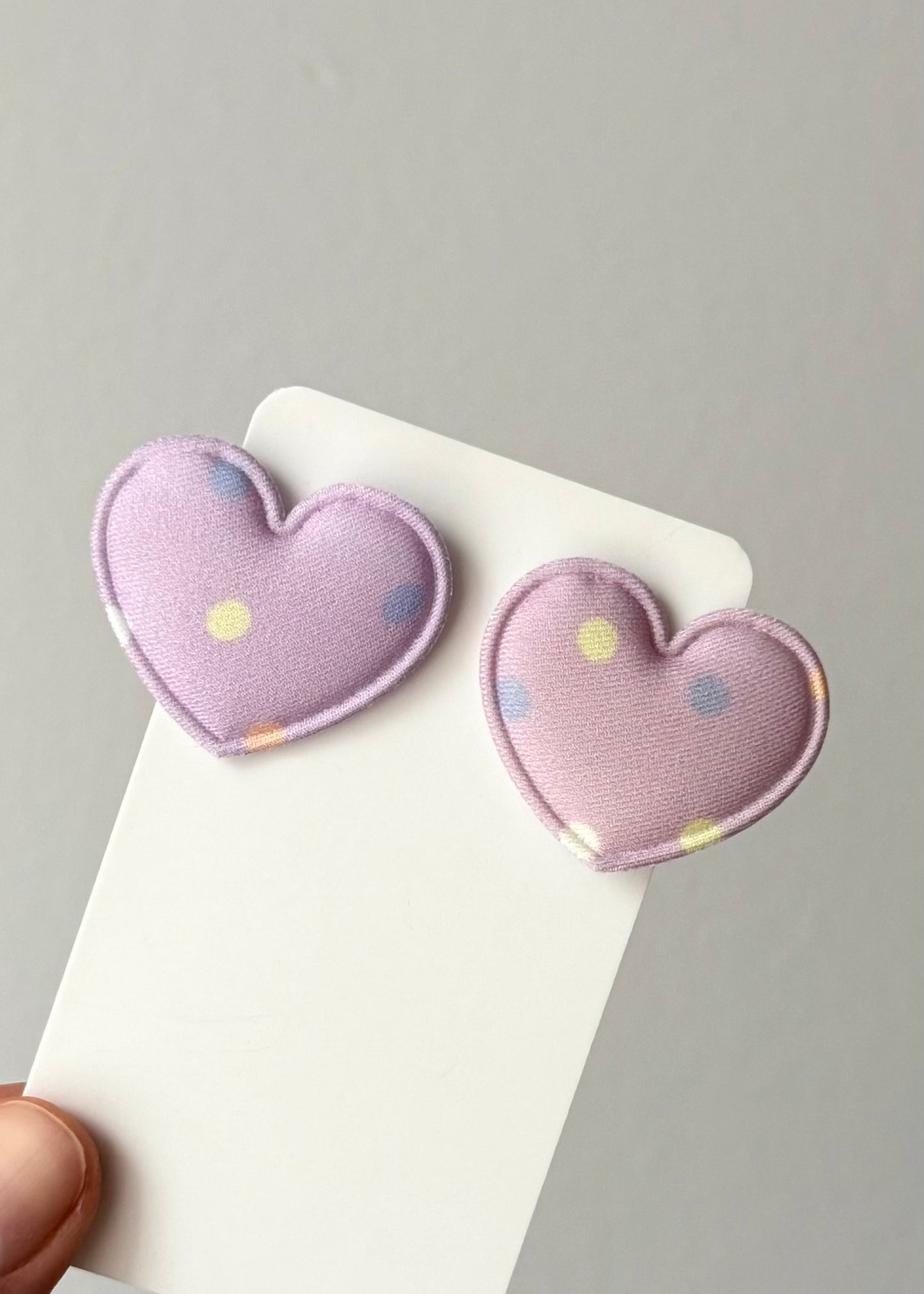 Süße Haarspangen mit Polka-Dots (2er-Set)