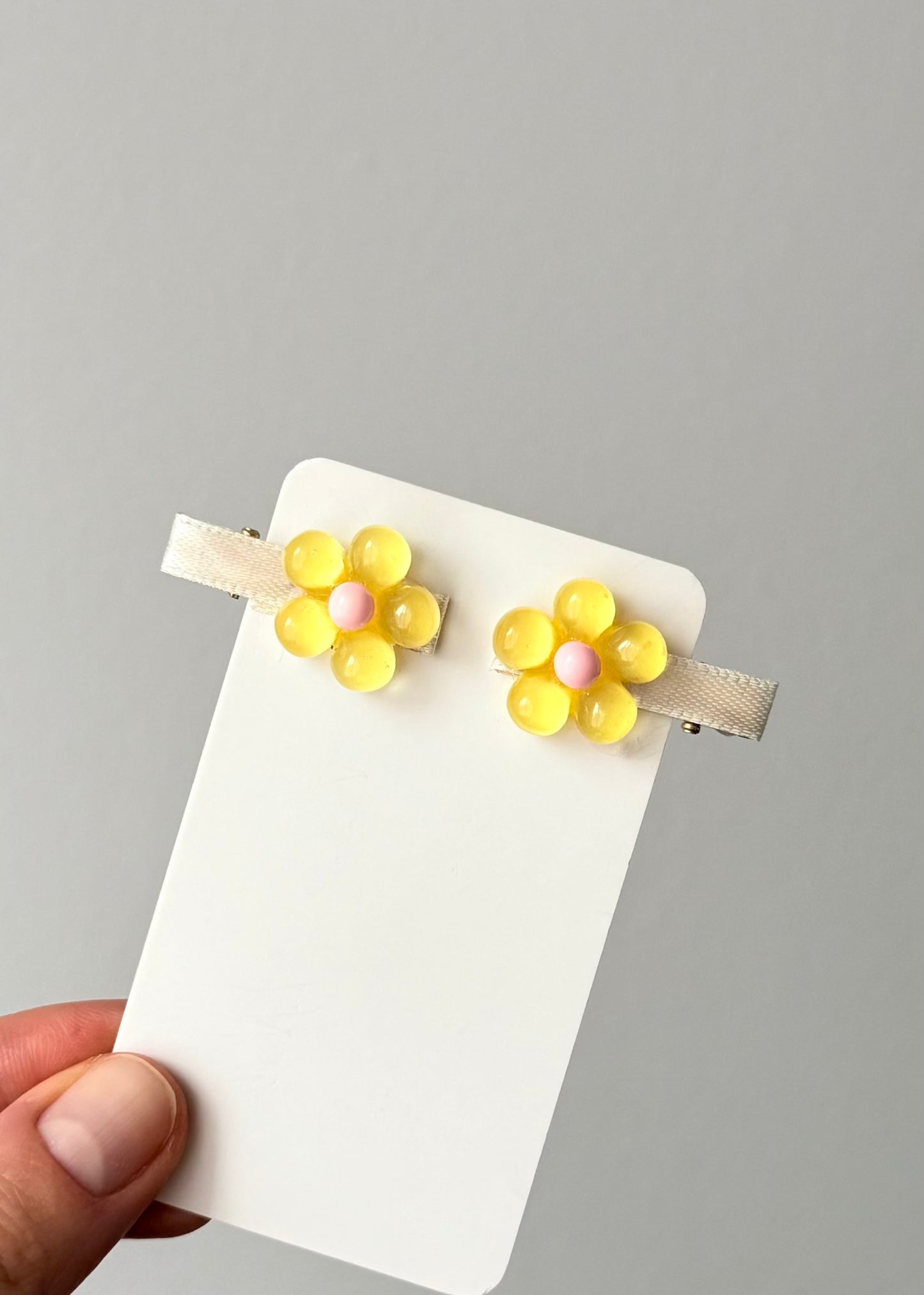 Fermagli a forma di margherita Gumball (set da 2)