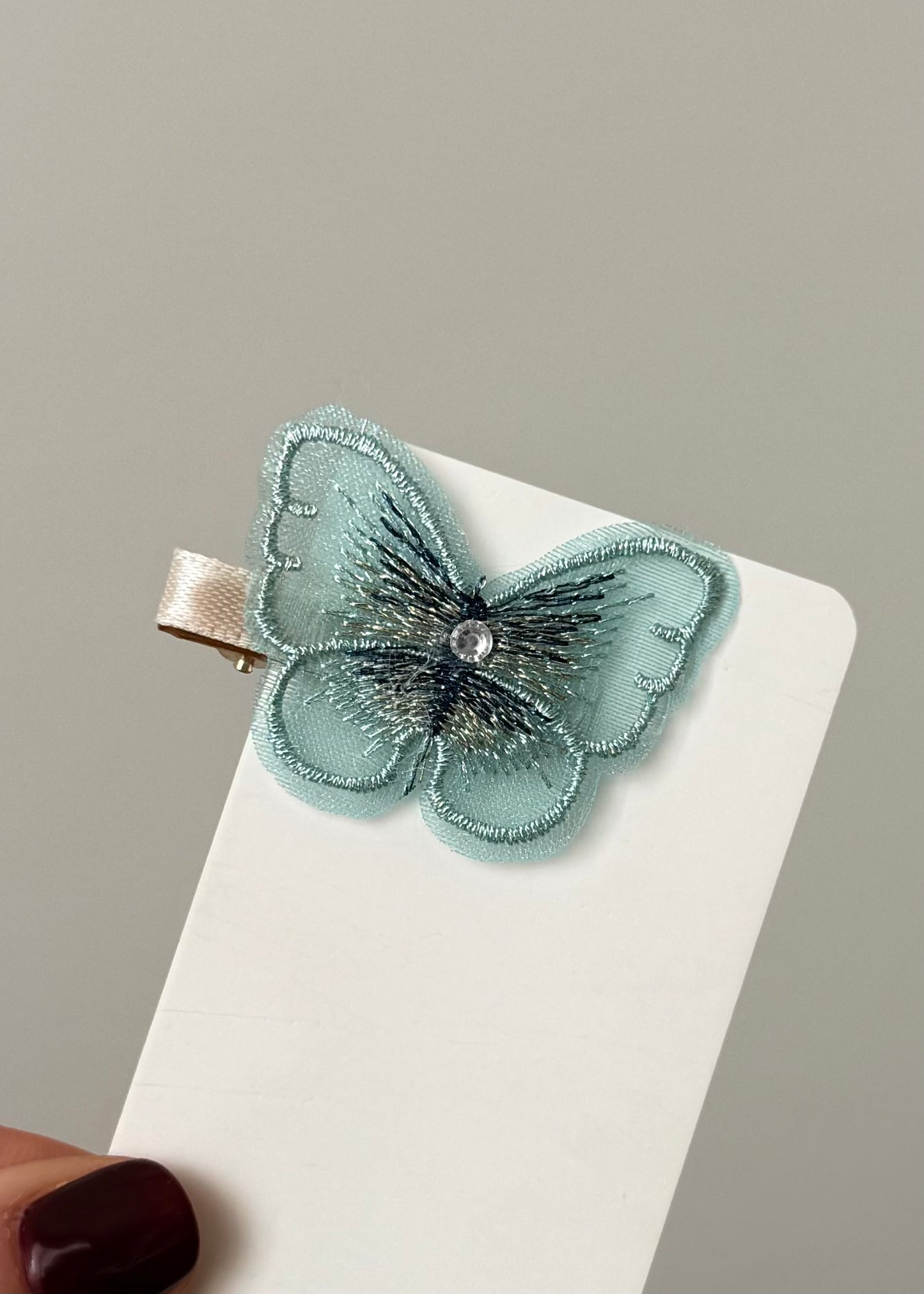 Fermaglio per capelli a forma di farfalla