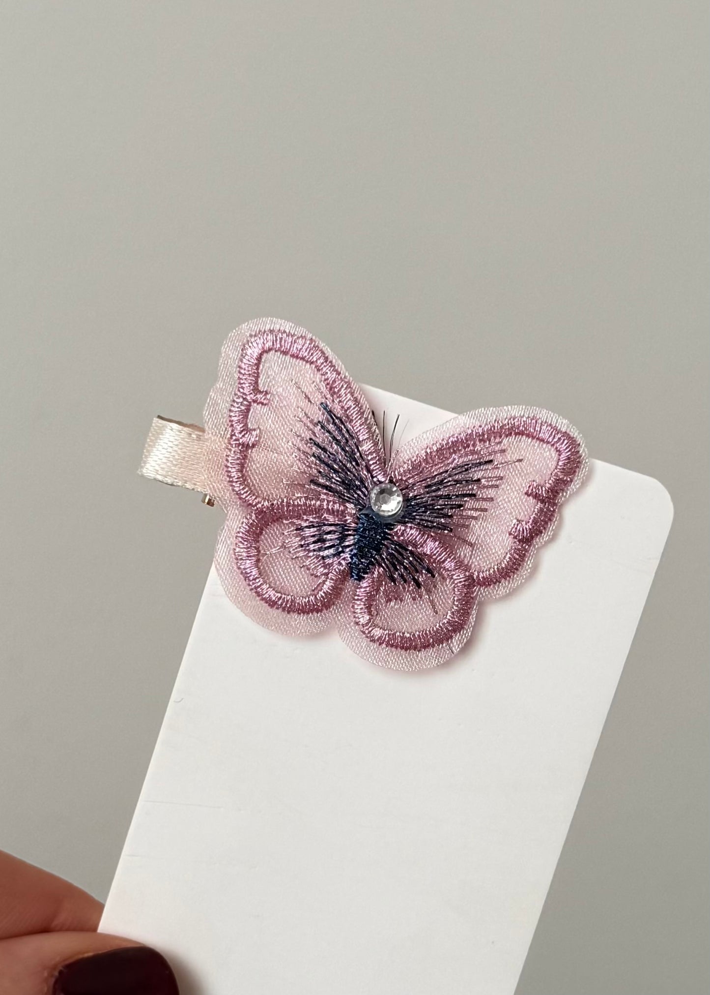 Fermaglio per capelli a forma di farfalla