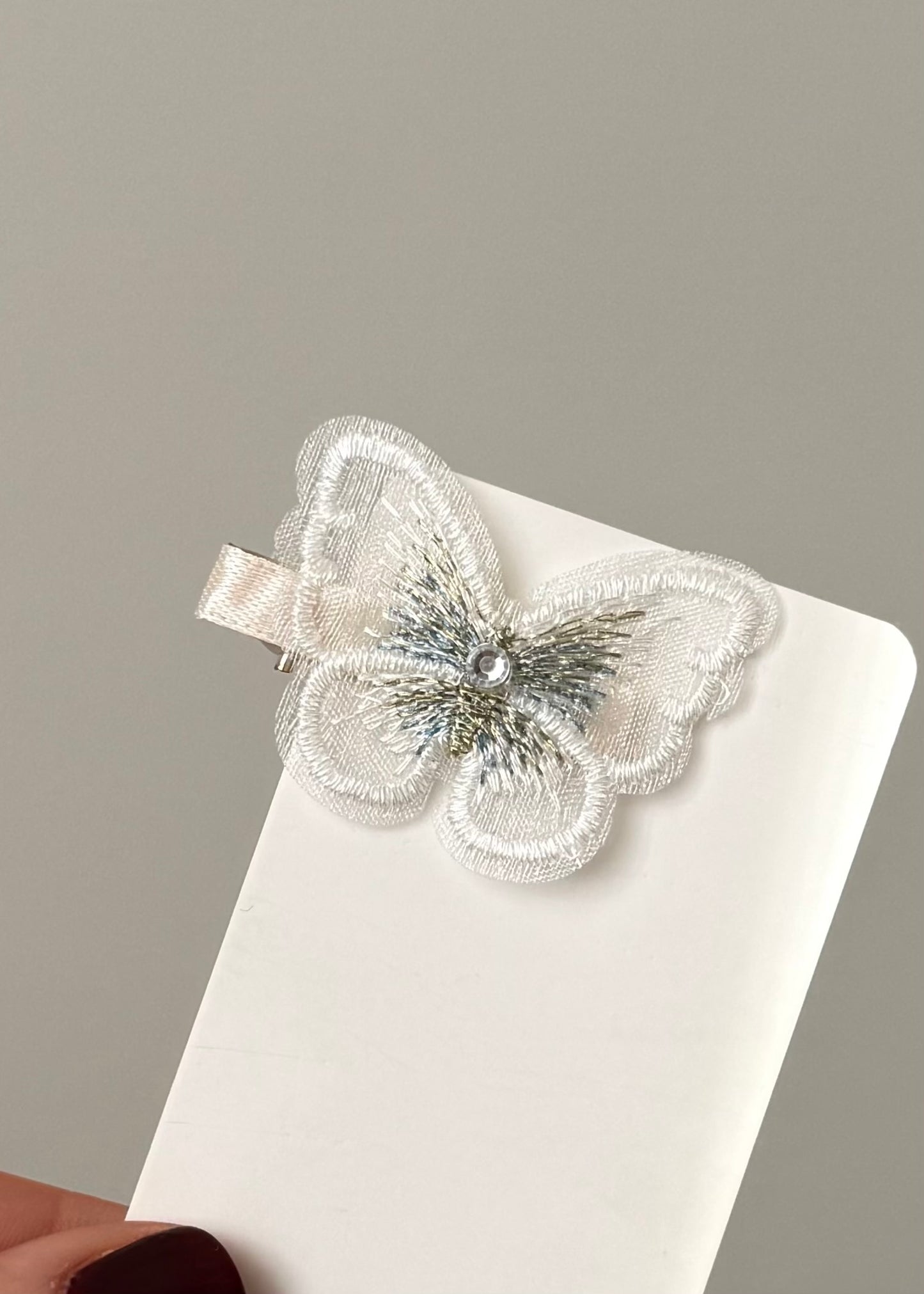 Fermaglio per capelli a forma di farfalla