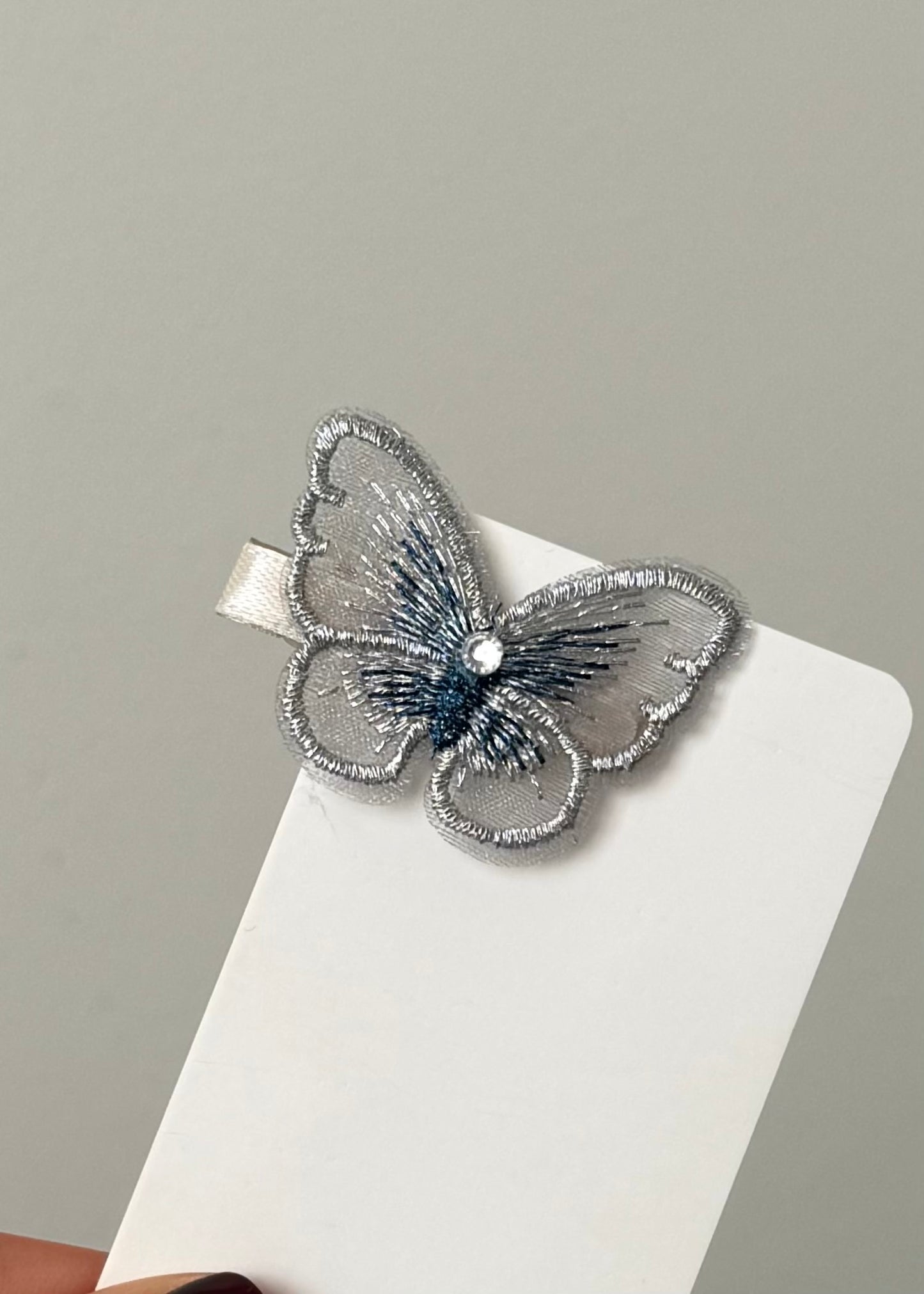 Fermaglio per capelli a forma di farfalla