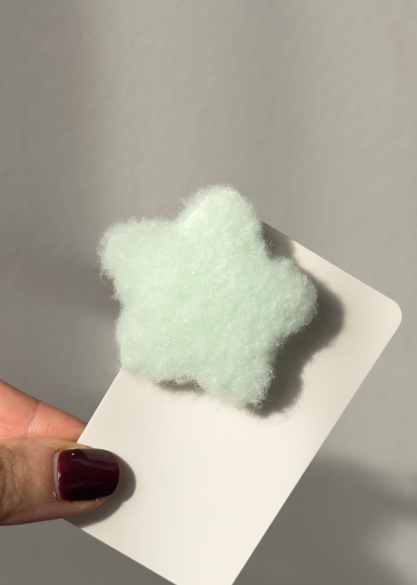 Fermaglio per capelli a forma di stella pastello