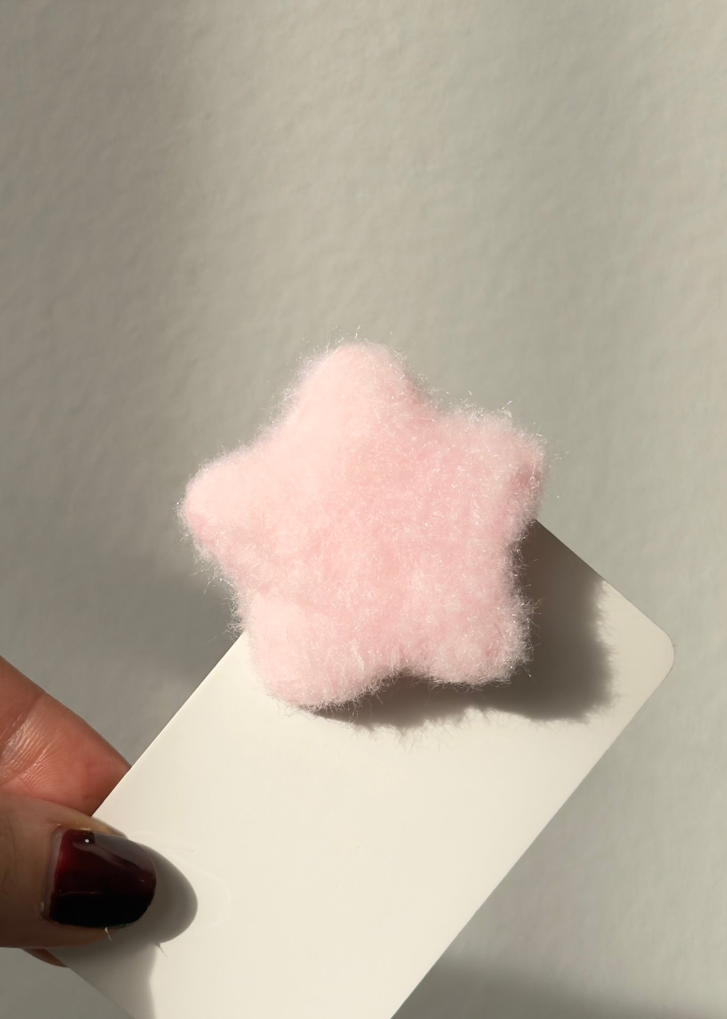 Fermaglio per capelli a forma di stella pastello