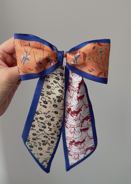 Caterina — Artful Ribbon Bow Barrette