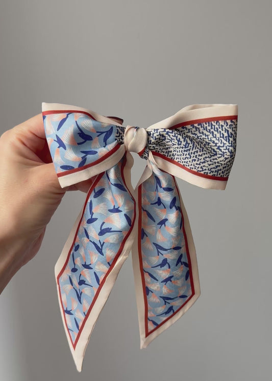 Serafina — Sky Garden Ribbon Bow Barrette